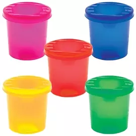 Стакан-непроливайка Creative тонированный прозрачный