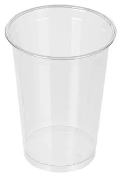 Стакан одноразовый500 мл. прозрачный ПЭТ 50шт/уп., 20уп/кор