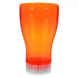 Стакан с подсветкой, цвет оранжевый