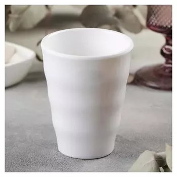 Стакан «Селина», 300 мл, цвет белый