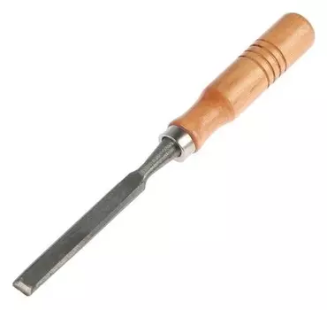 Стамеска Lom, чугун, деревянная рукоятка, 12 мм