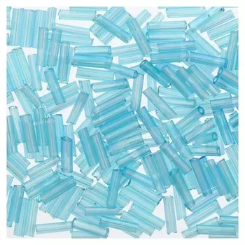 Стеклярус "Лёгкий синий" 6 мм, 20 г