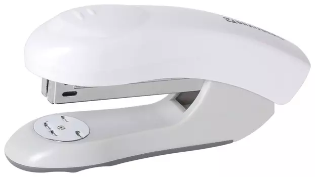 Степлер №24/6, 26/6 Brauberg "Original", до 25 листов, белый, 227775
