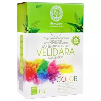 Стиральный порошок на основе натурального мыла Для цветного (Вес 400 г)