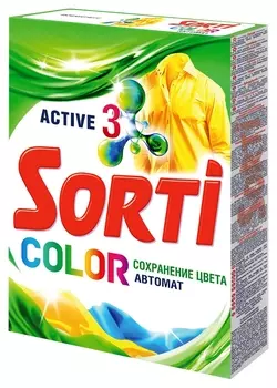 Стиральный порошок Sorti Color, автомат, 350 г