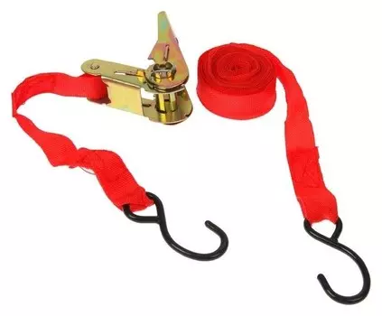 Стяжка груза ленточная Nova Bright, 2,5 см х 4,5 м, в блистере