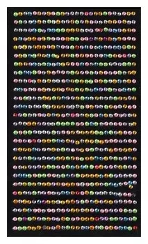 Стразы для декора, клеевые, 2 мм