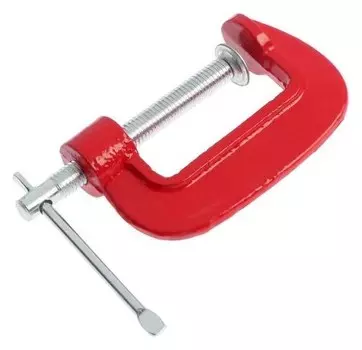 Струбцина G-образная Lom, 2", 50 мм