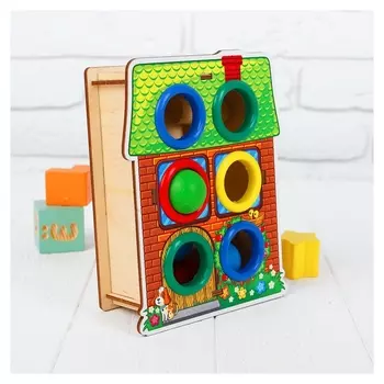 Стучалка-сортер «Дом», с молотком