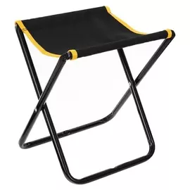 Стул складной Hhс/o 350x300x370 мм с оранжевой окантовкой