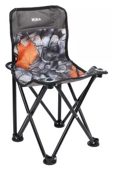 Стул складной "Премиум 1" 290x290x550мм псп1/4 с камнями и кленовыми листьями