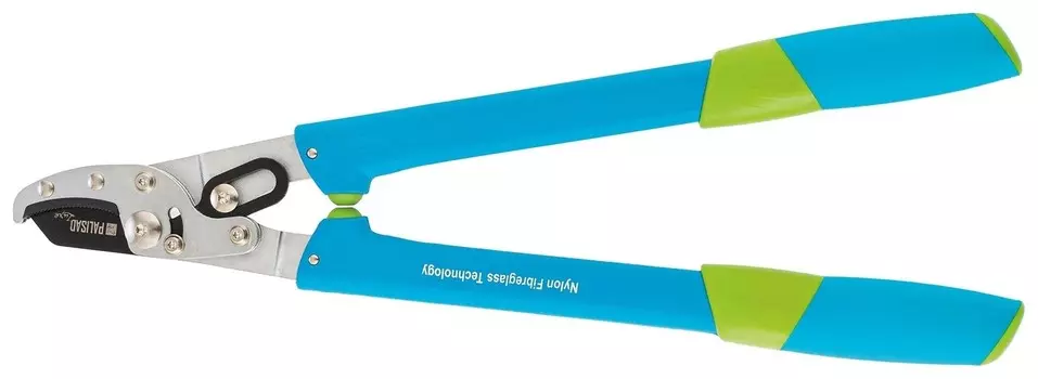 Сучкорез с наковальней, 525 мм, двухрычажный механизм, нейлоновые рукоятки, Luxe