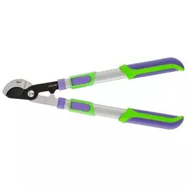 Сучкорез с наковальней, 540 -705 мм, телескопические стальные обрезиненные рукоятки