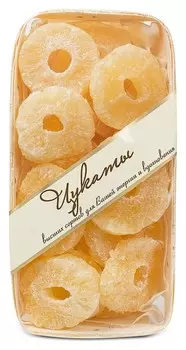 Сухофрукты ананас сушеный кольцо аркада, 300 г