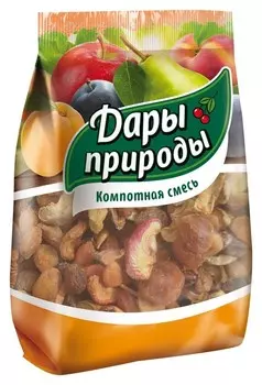 Сухофрукты дары природы смесь компотная, 500г