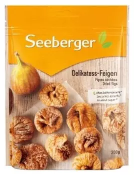 Сухофрукты Seeberger инжир деликатесный, 200г