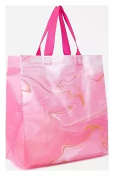 Сумка без молнии, цвет розовый