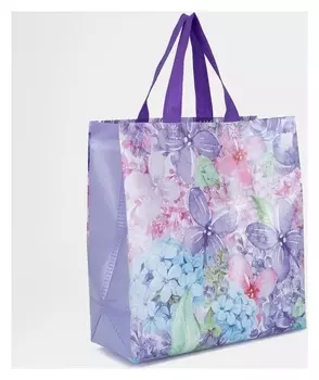 Сумка без молнии, сиреневый