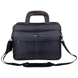 Сумка деловая Brauberg "Control 1", 29х39х9 см, отделение для планшета и ноутбука 14", ткань, серая