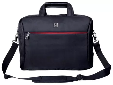 Сумка деловая Brauberg "Control 2", 32х41х10 см, отделение для планшета и ноутбука 15,6", ткань, черная, 240397