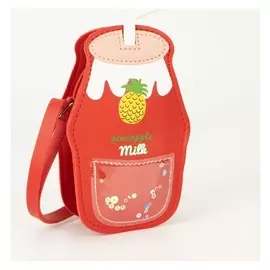 Сумка детская, отдел на молнии, регулируемый ремень, цвет красный