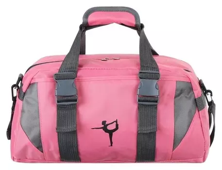 Сумка для йоги и гимнастики, 37 х 20 х 20 см, цвет розовый