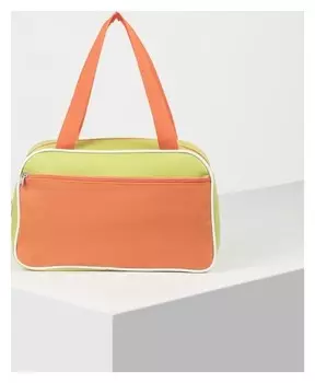 Сумка для обуви оранжевый/зелёный