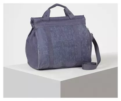 Сумка дорожная, отдел на молнии, цвет серый
