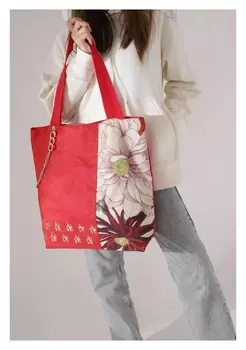 Сумка Flowers, 40х12х38 см