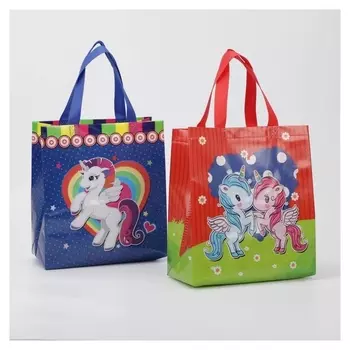 Сумка хозяйственная, отдел без молнии, «Единорог»