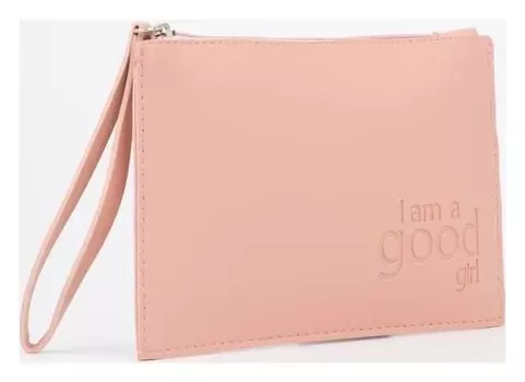 Сумка клатч Good Girl, кожзам, 22 х 15 см, цвет розовый