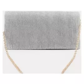 Сумка-клатч, отдел на клапане, цвет белый