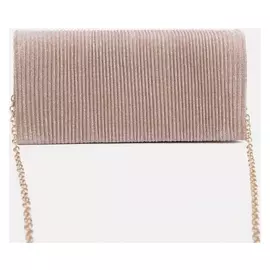 Сумка-клатч, отдел на клапане, цвет серый