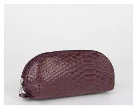 Сумка-косметичка 1097, 20*7*9, отдел на молнии, бордовый