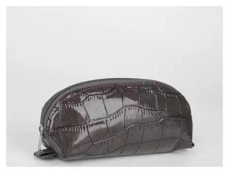 Сумка-косметичка 1097, 20*7*9, отдел на молнии, корич.черн