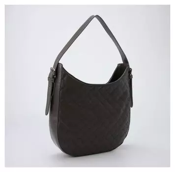 Сумка-мешок, отдел на молнии, наружный карман, цвет коричневый