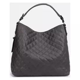 Сумка-мешок, отдел на молнии, наружный карман, цвет серый