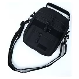 Сумка наплечная черная