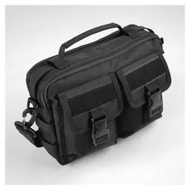 Сумка наплечная, черная