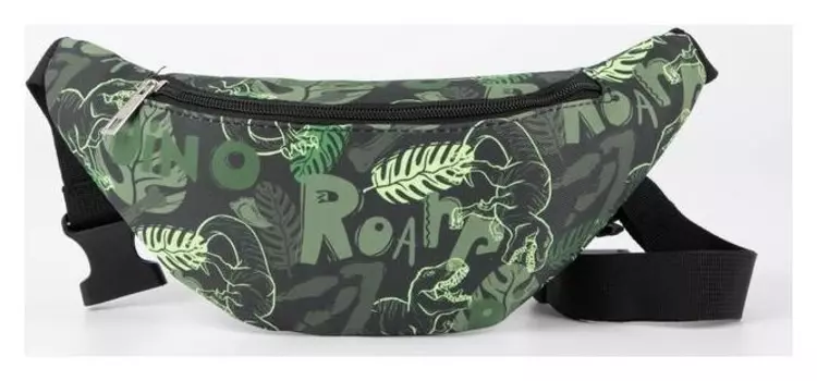 Сумка поясная детская «Динозавры», 31х13х10 см
