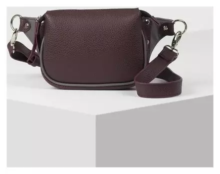 Сумка поясная, отдел на молнии, регулируемый ремень, цвет пудра