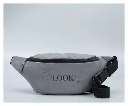 Сумка поясная светоотражающая Look At Me 35х12х5 см