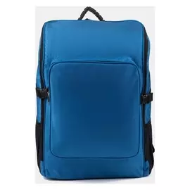 Сумка-рюкзак термо, 37*17*45, отд на молнии, 3 н/кармана, синий