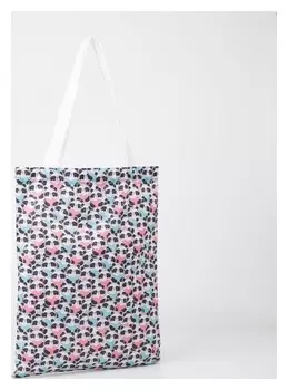 Сумка-шопер, отдел без молнии, без подклада, цвет голубой