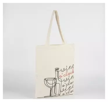 Сумка-шоппер Wine 33х0,5х39 см, отд без молнии, без подклада