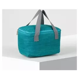 Сумка-термо, отдел на молнии, цвет бирюзовый