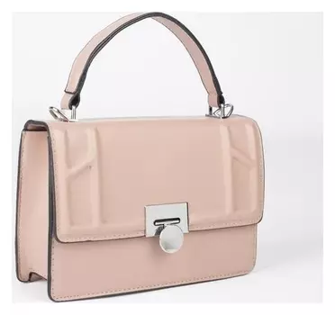 Сумка жен L-6662, 22*8*16, отд на молнии, н/карман, пудра