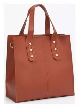 Сумка женская, отдел на молнии, цвет кирпичный