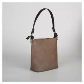 Сумка женская, отдел на молнии, наружный карман, цвет светло-коричневый