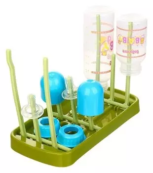Сушилка для детских бутылочек, цвет зелёный